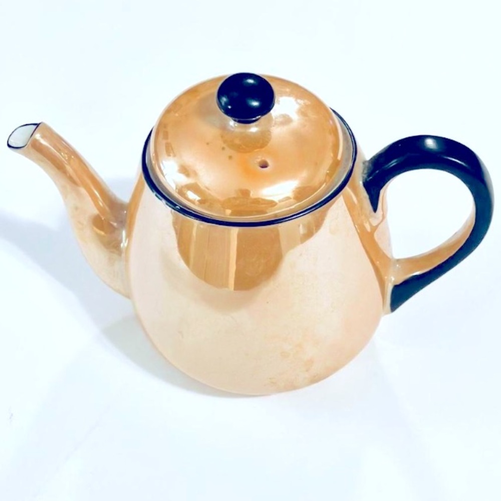 Vintage Iridescent Teapot